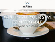 Tablet Screenshot of hotelsilverfir.com